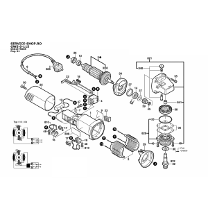 Bosch GWS 6-115 (0601375008-EU)